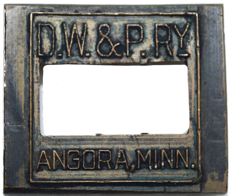 DW&P RY VALIDATOR DIE