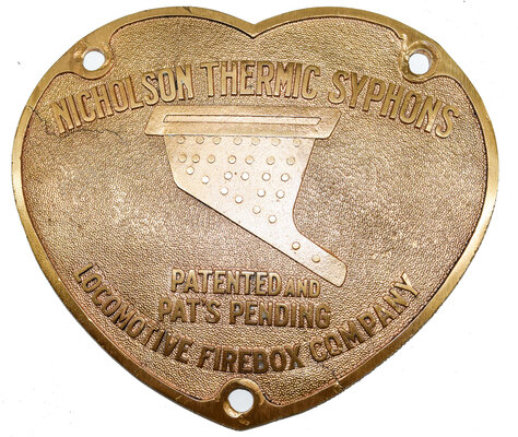 NICHOLSON THERMIC SYPH ONS PLATE