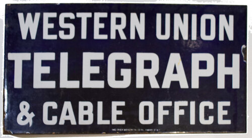 WESTERN UNION SIGN