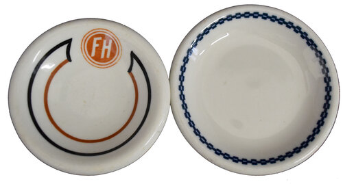 FRED HARVEY BUTTER PAT