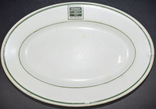 BR&P SAFETY SLOGAN PLATTER