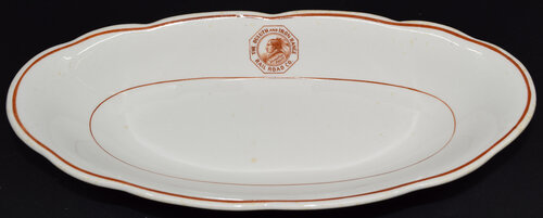D&IR VERMILLON VEGETABLE DISH