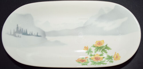GN MOUNTAINS & FLOWERS VEGETABLE DISH