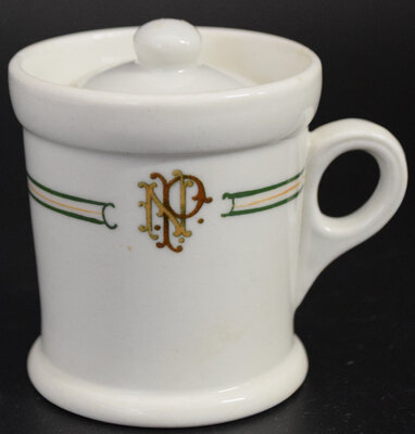 NP STAMPEDE MUSTARD POT