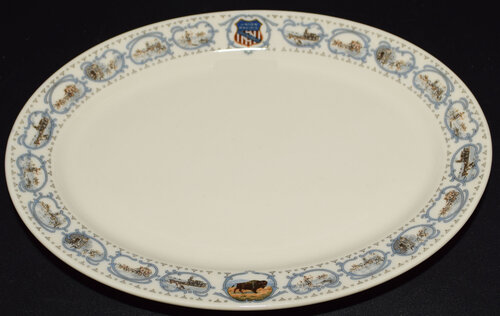 UP HISTORICAL PLATTER