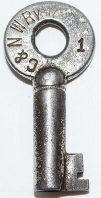 C&NW RY KEY