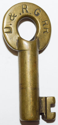 D&RGRR KEY