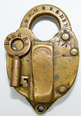 B&MRRR NEB LOCK