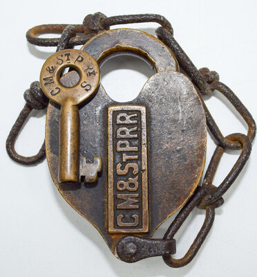 CM&STPRR LOCK