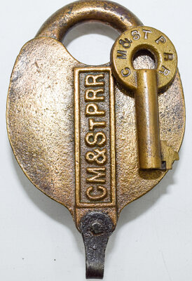 CM&STPRR LOCK