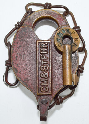 CM&STPRR LOCK