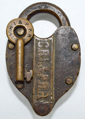 CRI&PRR LOCK