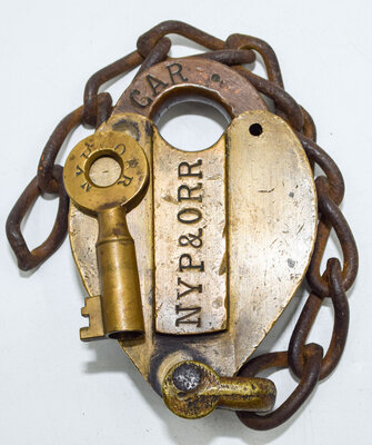 NYP&O RR LOCK