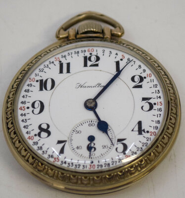 HAMILTON POCKET WATCH