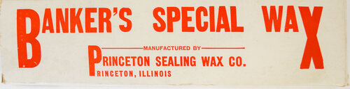SEALING WAX