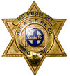 AT&SFRY CO POLICE BADGE