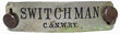 View lot 37 C&NWRY SWITCHMAN BADGE