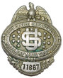View lot 56 RAILWAY MAIL SERVICE BADGE