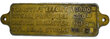View lot 84 LOCOMOTIVE DATA PLATE