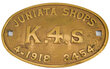 View lot 96 PENNSYLVANIA RR BUILDER’S PLATE
