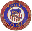 View lot 99 UNION PACIFIC SYSTEM SAFETY PLAQUE