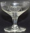 AT&SF CHAMPAGNE GLASS