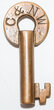 C&NW KEY
