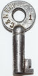 C&NW RY KEY