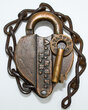 AT&SF RR LOCK