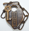 View lot 378 CM&STPRR LOCK