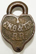 View lot 381 CNO&TP RR LOCK