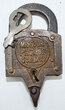 View lot 393 MISSOURI PACIFIC RAILWAY LOCK