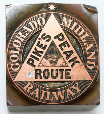 COLORADO MIDLAND PRINTERS BLOCK