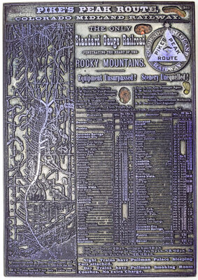 COLORADO MIDLAND PRINTERS BLOCK