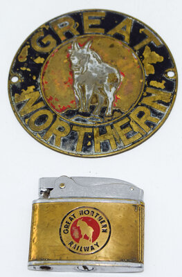 GN PLAQUE & LIGHTER