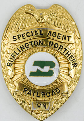 BURLINGTON NORTHERN BADGE