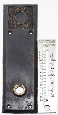 NORTHERN PACIFIC DOOR PLATE