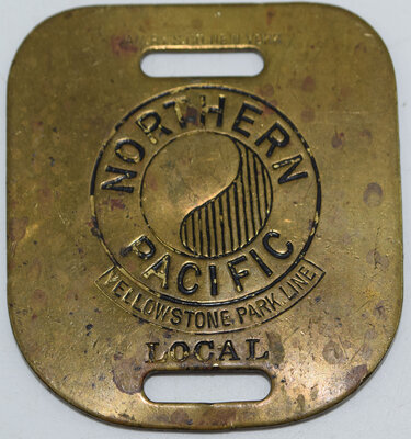 NORTHERN PACIFIC BAG TAG