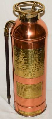 ROCK ISLAND LINES EXTINGUISHER