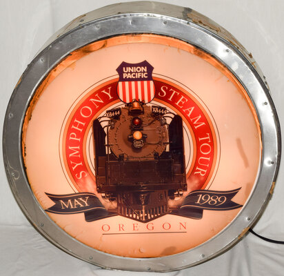 UNION PACIFIC DRUMHEAD