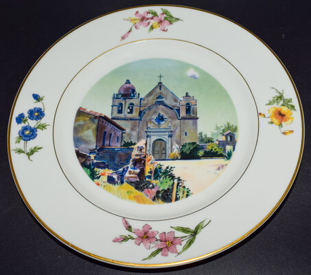 SP MISSION SERVICE PLATE