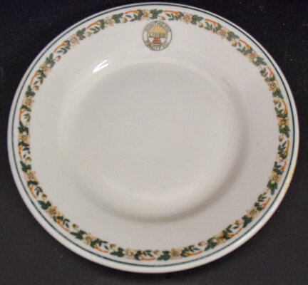 SP SUNSET BREAD PLATE