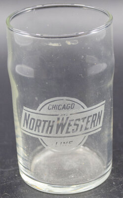 CHICAGO & NORTHWESTERN LINE GLASS