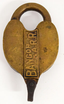 BANGOR & A RR LOCK