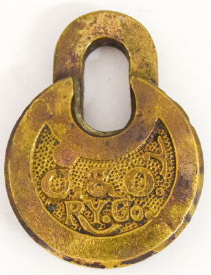 C&O RY CO LOCK