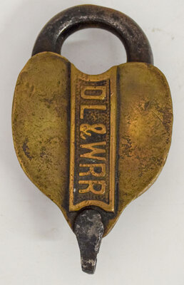DL&W RR LOCK