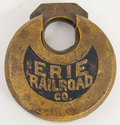 ERIE RAILROAD CO LOCK