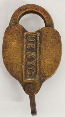 OE RY CO LOCK