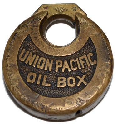 UNION PACIFIC OIL BOX LOCK