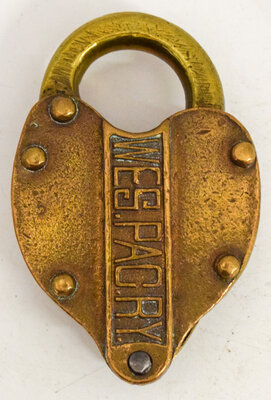 WESTERN PACIFIC RY LOCK